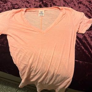 VS pink V neck
